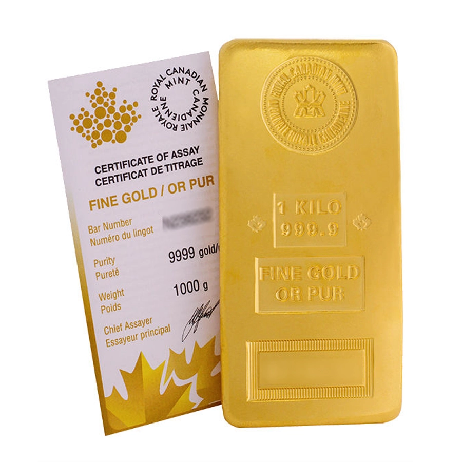 Royal Canadian Mint Gold Bar