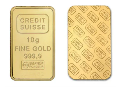 Credit Suisse Gold Biscuit